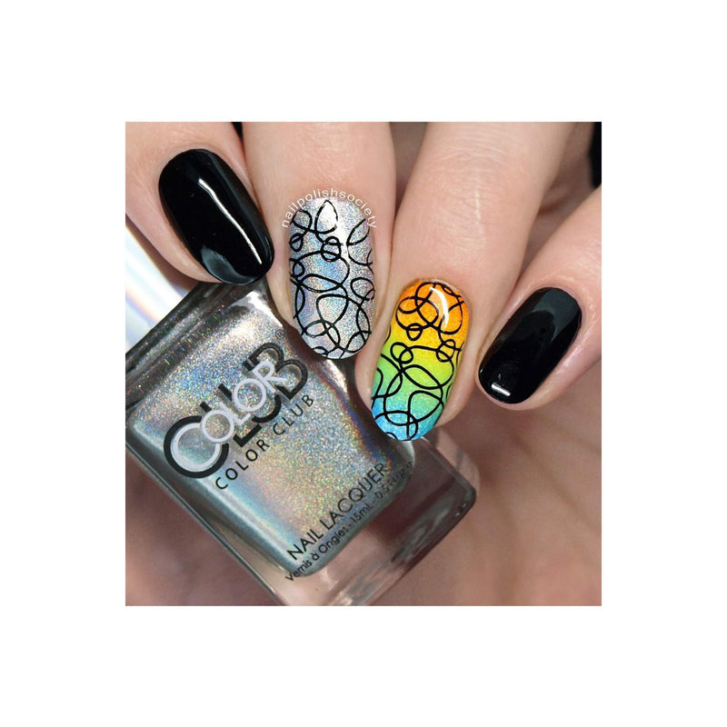 UberChic Beauty Collection 26 Stamping Plate Rosy Brown