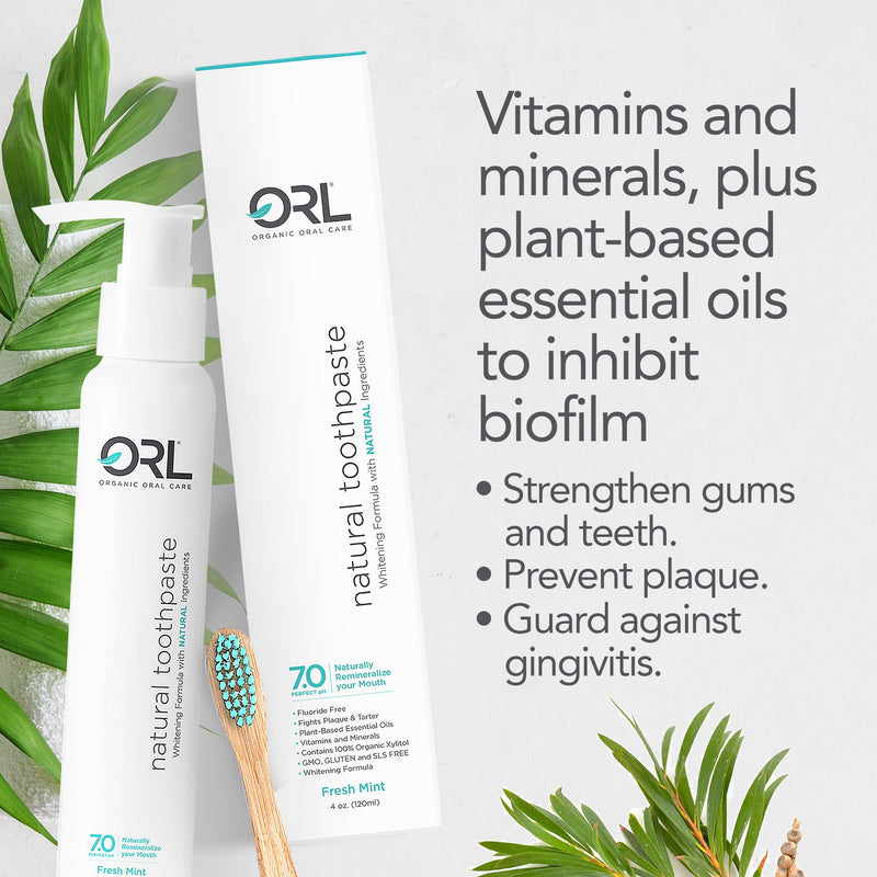 ORL Yours & Mine Toothpaste Combo - Fresh Mint & Cinnamint Bundle Lavender
