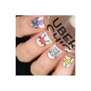 UberChic Beauty Beach Please Stamping Plate Rosy Brown