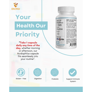 Energi Nutrition Acidophilus Blend Supplement White Smoke