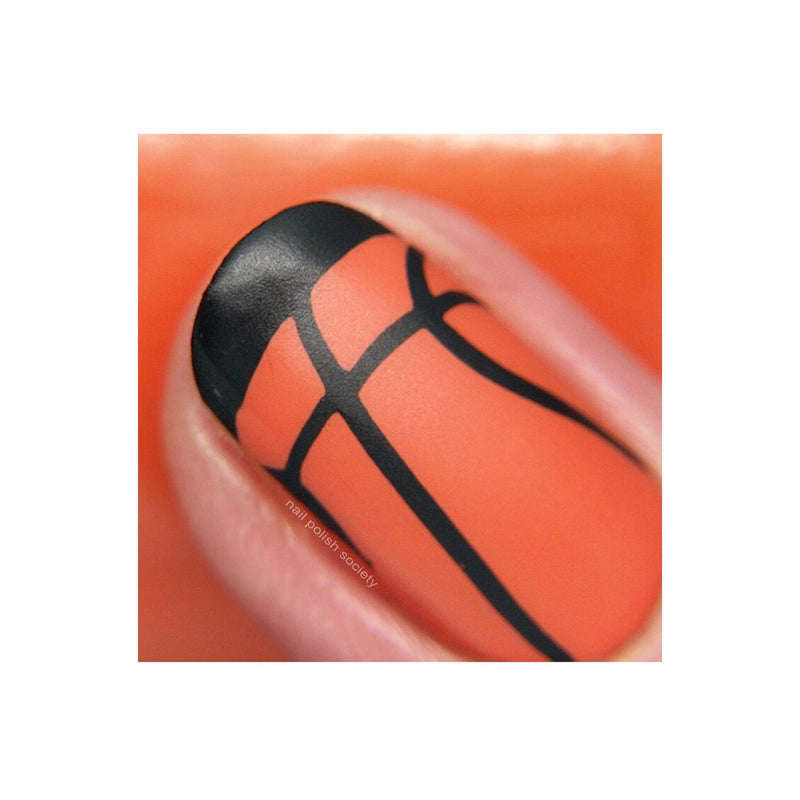 UberChic Beauty Basketball Love Stamping Plate Tomato