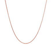 Bids.com 14k Rose Gold Diamond Cut Round Wheat Chain 0.6mm Necklaces White Smoke 16 / Rose Gold,18 / Rose Gold,20 / Rose Gold,One / Rose Gold