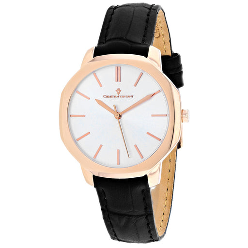 Bids.com Christian Van Sant Women's Octave Slim Watches White Smoke