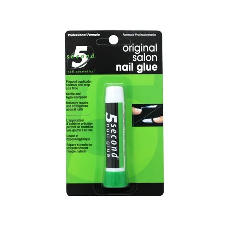 5 seconds 5 Second Nail Glue Tu 0.07oz Nails Black