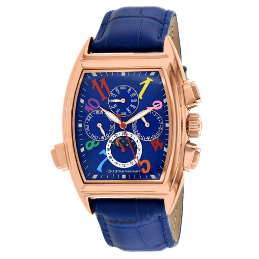 Bids.com Christian Van Sant Men's Grandeur Watches White Smoke