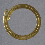 Bids.com Imperial Herringbone Chain in 10k Yellow Gold (5.00 mm) Necklaces Light Slate Gray 16 / Yellow Gold,18 / Yellow Gold,20 / Yellow Gold,22 / Yellow Gold,24 / Yellow Gold