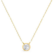 Bids.com .925 Sterling Silver 1/10 Cttw Round-Cut Diamond Bezel 18" Pendant Necklace (J-K Color, I1-I2 Clarity) Necklaces White Smoke Yellow.Sterling Silver / 18 / 0.5,Rose Plated .925 Sterling Silver / 18 / 0.1,Yellow.Sterling Silver / 18 / 0.2,Rose.Sterling Silver / 18 / 0.2,Yellow.Sterling Silver / 18 / 0.33,Sterling Silver / 18 / 0.05,Rose Plated .925 Sterling Silver / 18 / 0.01,Whi