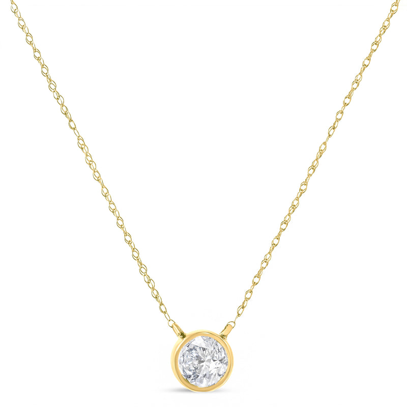 Bids.com .925 Sterling Silver 1/10 Cttw Round-Cut Diamond Bezel 18" Pendant Necklace (J-K Color, I1-I2 Clarity) Necklaces White Smoke Yellow.Sterling Silver / 18 / 0.5,Rose Plated .925 Sterling Silver / 18 / 0.1,Yellow.Sterling Silver / 18 / 0.2,Rose.Sterling Silver / 18 / 0.2,Yellow.Sterling Silver / 18 / 0.33,Sterling Silver / 18 / 0.05,Rose Plated .925 Sterling Silver / 18 / 0.01,Whi