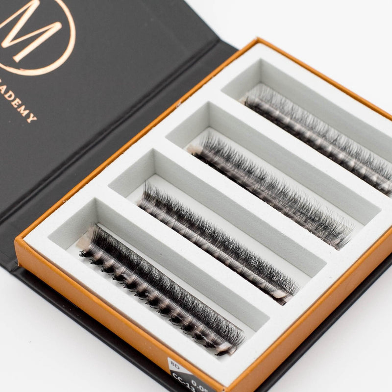 Mega Lash Academy 8D Mix Rapid Promade Fans® - 1000 Fans Promade Fans Light Gray 0.05 / C / Mixed 9-10-11-12 mm,0.05 / C / Mixed 11-12-13-14 mm,0.05 / C / Mixed 13-14-15-16 mm,0.05 / C / Mixed 15-16-17-18 mm,0.05 / CC / Mixed 9-10-11-12 mm,0.05 / CC / Mixed 11-12-13-14 mm,0.05 / CC / Mixed 13-14-15-16 mm,0.05 / CC / Mixed 15-16-17-18
