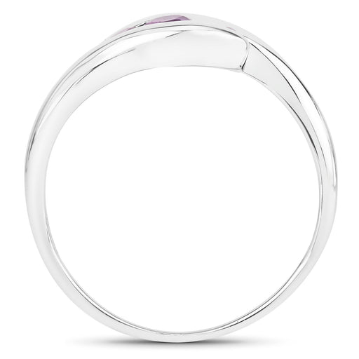 Bids.com 0.54 Carat Genuine Amethyst .925 Sterling Silver Ring Rings White Smoke size 11.00,size 11.50,size 12.00,size 12.50,size 6.00,size 7.00,size 8.00,size 9.00,size 5.00,size 13.00,size 14.00