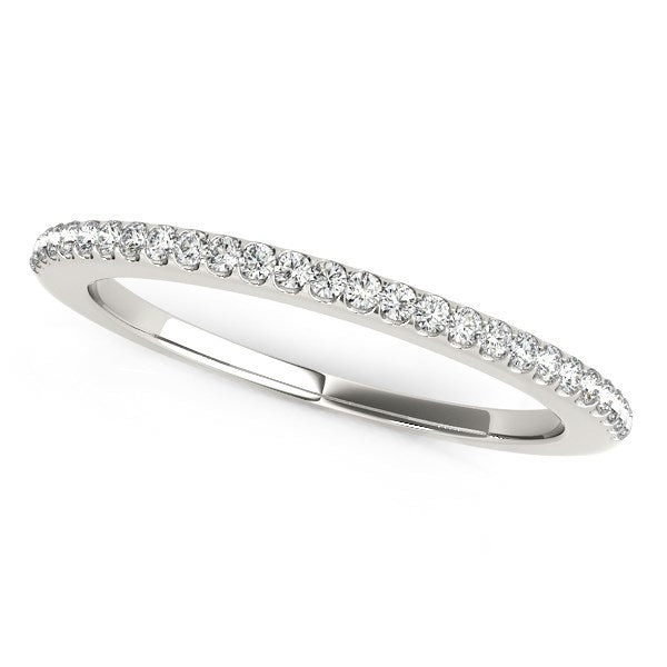 Bids.com 14k White Gold Pave Scallop Setting Diamond Wedding Band (1/8 cttw) Rings White Smoke 3 / White Gold,3.5 / White Gold,4 / White Gold,4.5 / White Gold,5 / White Gold,5.5 / White Gold,6 / White Gold,6.5 / White Gold,7 / White Gold,7.5 / White Gold,8 / White Gold,8.5 / White Gold,9 / White Gold