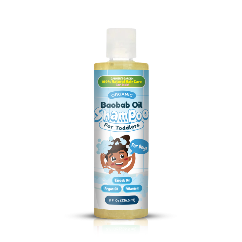 Garner's Garden Organic Baobab Oil Toddler Shampoo Baby Care White Smoke Baobab Toddler Shampoo Boys / 8oz