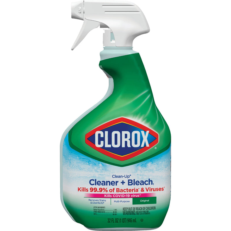 Clorox Clorox Clean-Up All Purpose Cleaner With Bleach Spray Bottle Original - 32oz Saxophone Care & Cleaning White Smoke