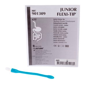 Bracco Diagnostics Junior Flexi-Tip Enema Tip, 24/Case Medical Supplies White Smoke