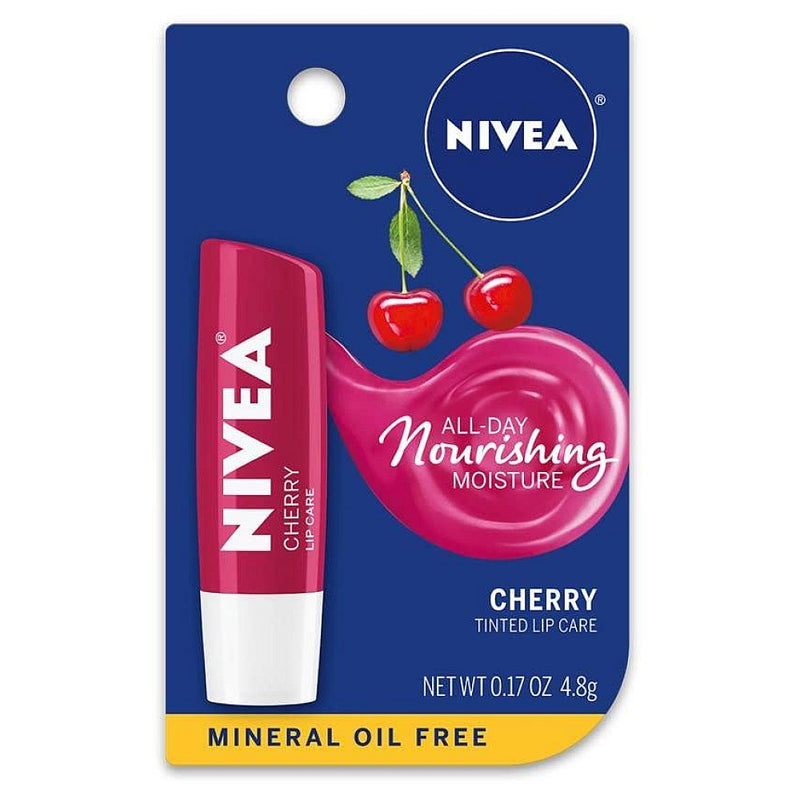 Nivea Nivea A Kiss Of Cherry Fruity Lip Care Skin Care Midnight Blue