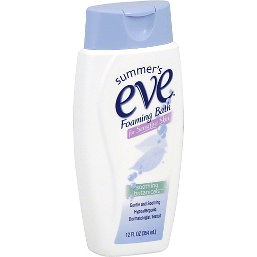 Summer's Eve Summer's Eve Foaming Bath, For Sensitive Skin, Soothing Botanicals Personal Care White Smoke