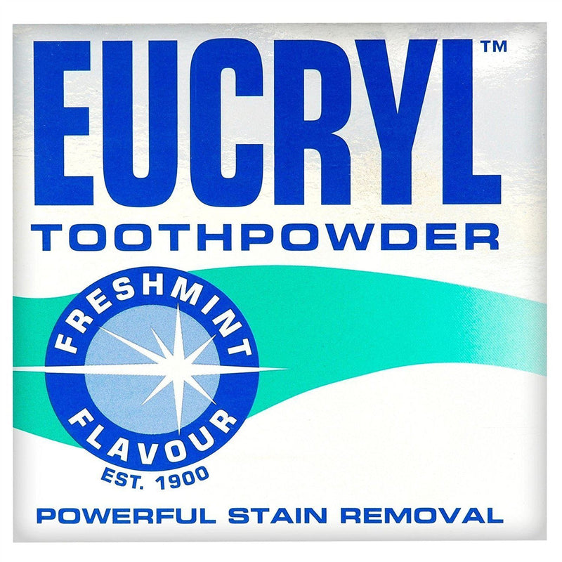 Eucryl Eucryl Toothpowder Smokers Powder Fresh 50ml Oral Care White Smoke