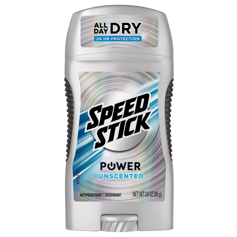 Speed Stick Speed Stick Power Unscented Antiperspirant Deodorant - 3oz Deodorant Gray