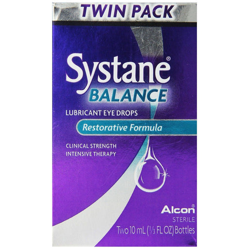 Systane Systane® Balance Lubricant Eye Drops – Restorative Formula (Twin Pack) Eye Drops & Lubricants Dark Orchid