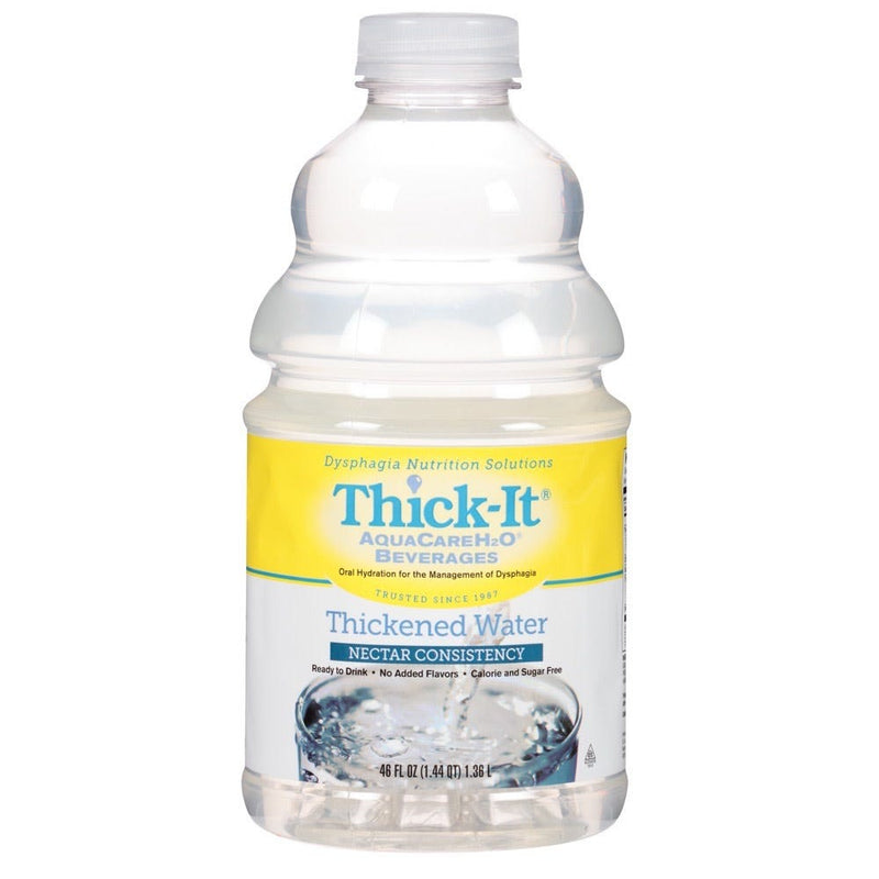 Thick-It Thick-It® AquaCare H2O® Thickened Water – Nectar Consistency (46 oz) Water White Smoke