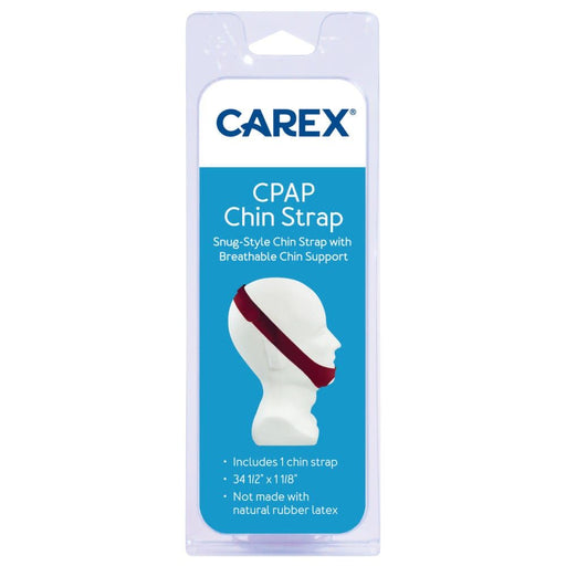 Carex Carex Snug-Style CPAP Chin Strap Medicine & Drugs White Smoke
