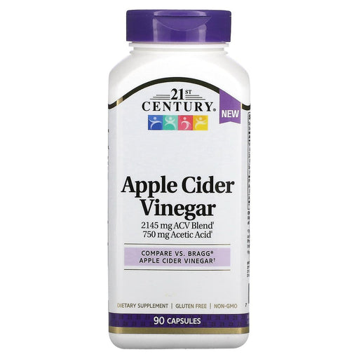 21st Century 21st Century Apple Cider Vinegar, 90 Capsules Vitamins & Supplements Lavender