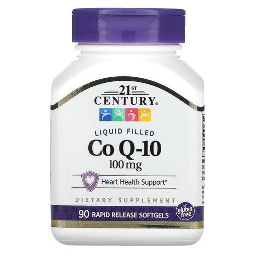 21st Century 21st Century Co Q10 100 Mg Softgels Vitamins & Supplements White Smoke
