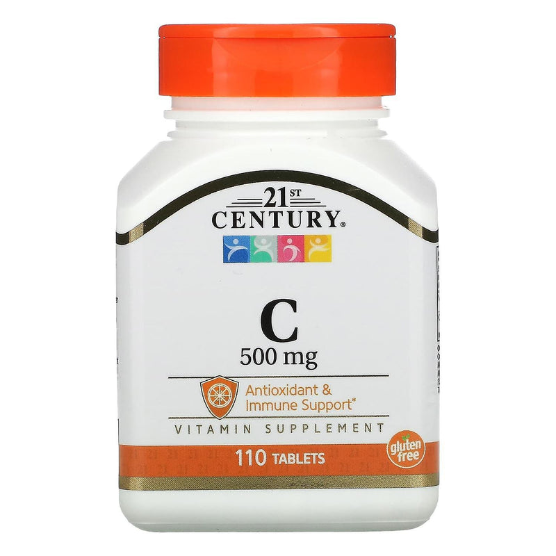 21st Century 21st Century Vitamin C, 500 Mg, 110 Tablets Vitamins & Supplements Lavender
