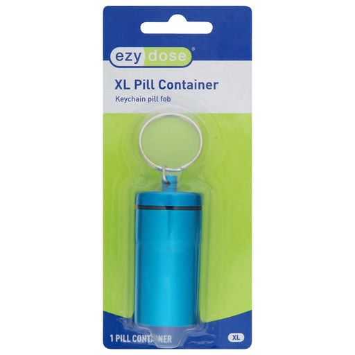 Ezy Dose Ezy Dose XL Pill Container Keychain Fob Health & Beauty Dark Khaki