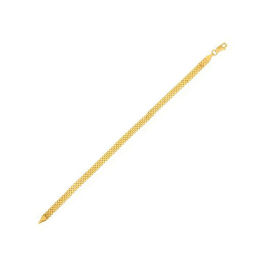 Bids.com 14k Yellow Gold Bismark Chain (4.70 mm) Necklaces White Smoke 16 / Yellow Gold,18 / Yellow Gold,20 / Yellow Gold