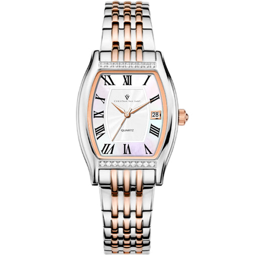 Bids.com Christian Van Sant Women's Gemma Watches White Smoke