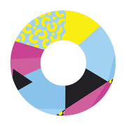 Peelz 90's Neon Patch  Tape Designed for the FreeStyle Libre 2 Patch Medical Tape White Smoke 1-Pack Libre