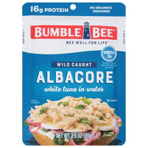 Bumble Bee Bumble Bee Albacore Tuna In Water - 2.5oz Soups & Broths Dark Cyan