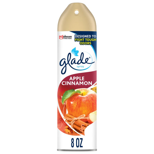 Glade Glade 8 Oz.. Apple Cinnamon Aerosol Spray Air Freshener Air Fresheners White Smoke