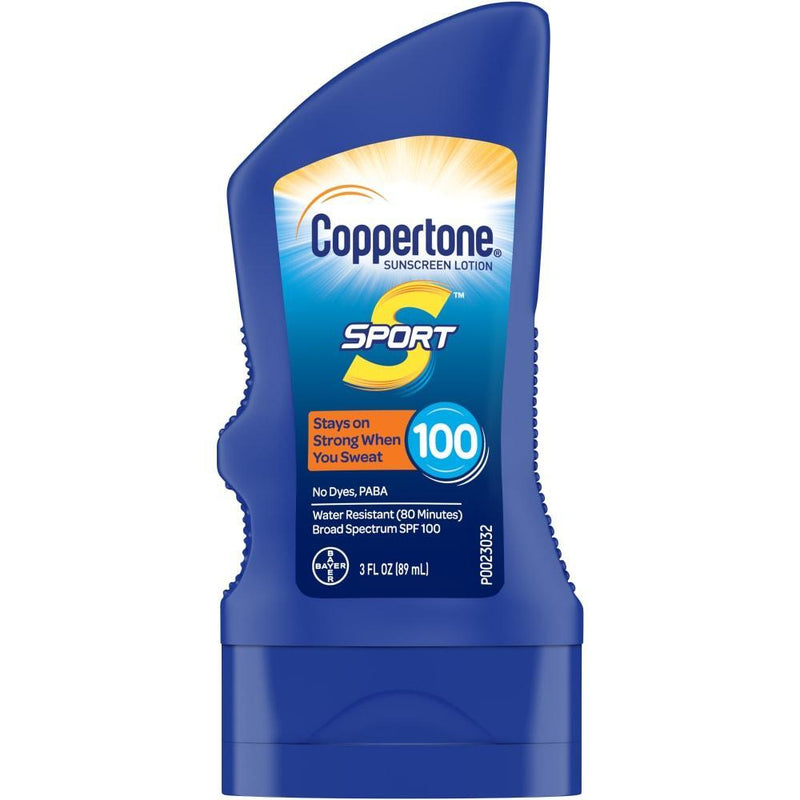 Coppertone Coppertone Sport S Sunscreen Lotion, Broad Spectrum SPF 100 Lotion & Moisturizer White Smoke