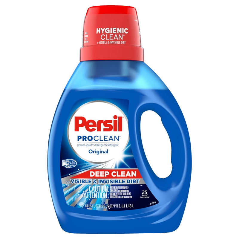 Persil Persil Detergent, Power Liquid, Deep Clean, Original 40 Fl Oz Laundry Detergent White Smoke