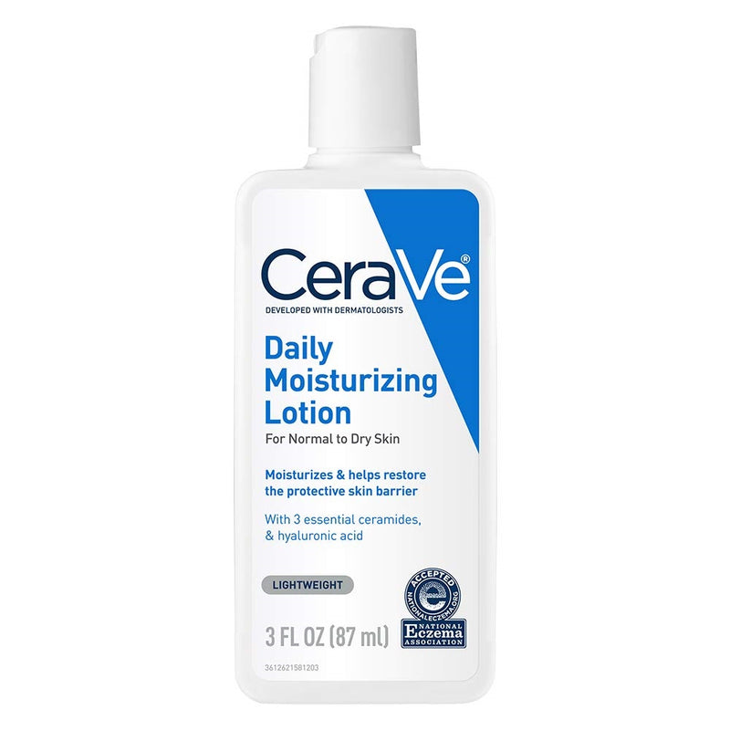 CeraVe CeraVe Moisturizers, Moisturizing Lotion, 3 Ounce Lotion & Moisturizer White Smoke