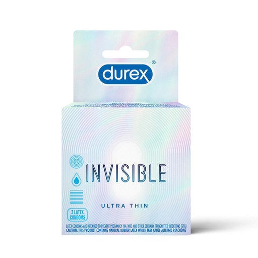 Durex Durex Condoms Invisible Ultra Thin Condoms White Smoke