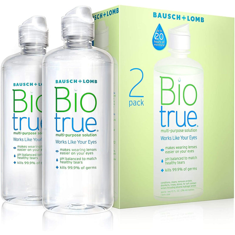 Biotrue Biotrue Bausch & Lomb Multi-Purpose Contact Lens Solution - 4 Fl Oz Contact Lens Solution White Smoke