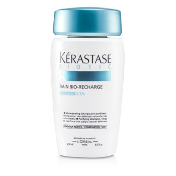 Kérastase Kerastase Biotic Bain Bio-Recharge Combination Hair 250ML Shampoo White Smoke