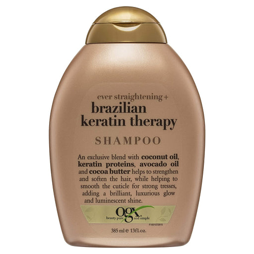 OGX OGX Shampoo, Ever Strengthening + Brazilian Keratin Therapy 385 Ml Shampoo White Smoke