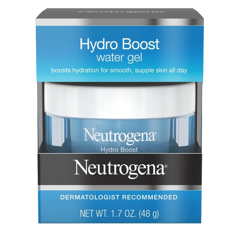Neutrogena Neutrogena Hydro Boost Hyaluronic Acid Hydrating Water Face Gel Moisturizer For Dry Skin, 1.7 Fl. Oz Health & Beauty White Smoke