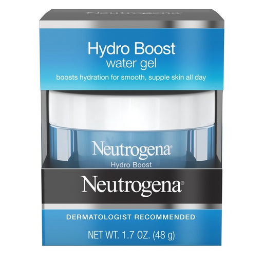 Neutrogena Neutrogena Hydro Boost Hyaluronic Acid Hydrating Water Face Gel Moisturizer For Dry Skin, 1.7 Fl. Oz Health & Beauty White Smoke