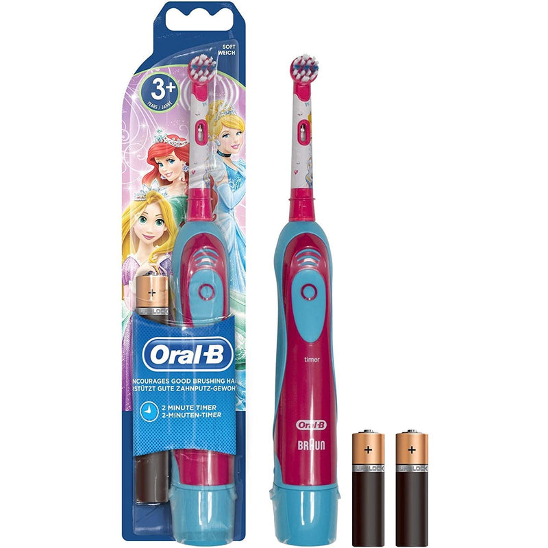 Oral-B Oral-B® Kids Battery Toothbrush – Disney Princess Edition Toothbrushes White Smoke
