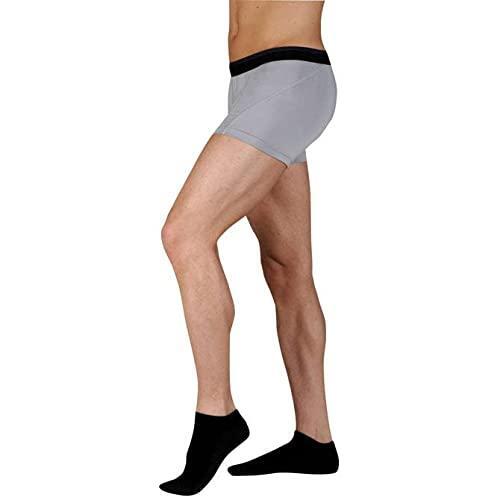 Generic Generic Juzo 5760 Silve Sole Below The Ankle Socks-Large-White White & Cream Sauces White Smoke