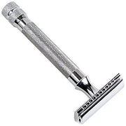 Parker Parker 91R Super Heavyweight Double Edge Safety Razor Safety Razor Light Gray
