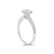 Bids.com 14K White Gold 1.0 Cttw Round Lab Grown Diamond 4 Prong Solitaire Engagement Ring (F-G Color, VS2-SI1 Clarity) - Ring Size 7 Rings White Smoke 7 / White.Gold,9 / White.Gold,6 / White.Gold,8 / White.Gold,5 / White.Gold