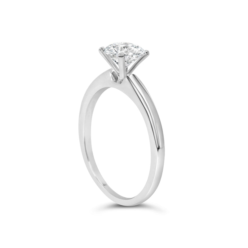 Bids.com 14K White Gold 1.0 Cttw Round Lab Grown Diamond 4 Prong Solitaire Engagement Ring (F-G Color, VS2-SI1 Clarity) - Ring Size 7 Rings White Smoke 7 / White.Gold,9 / White.Gold,6 / White.Gold,8 / White.Gold,5 / White.Gold