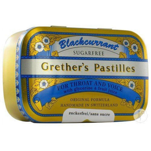 0 Black Currant Pastilles By Grether's (2.1oz Pastilles) Medicine & Drugs White Smoke