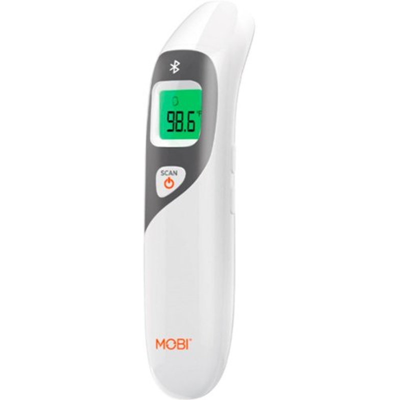 Mobi Mobi Smart DualScan Color LCD Ear & Forehead Bluetooth Thermometer Medical Thermometers Lavender